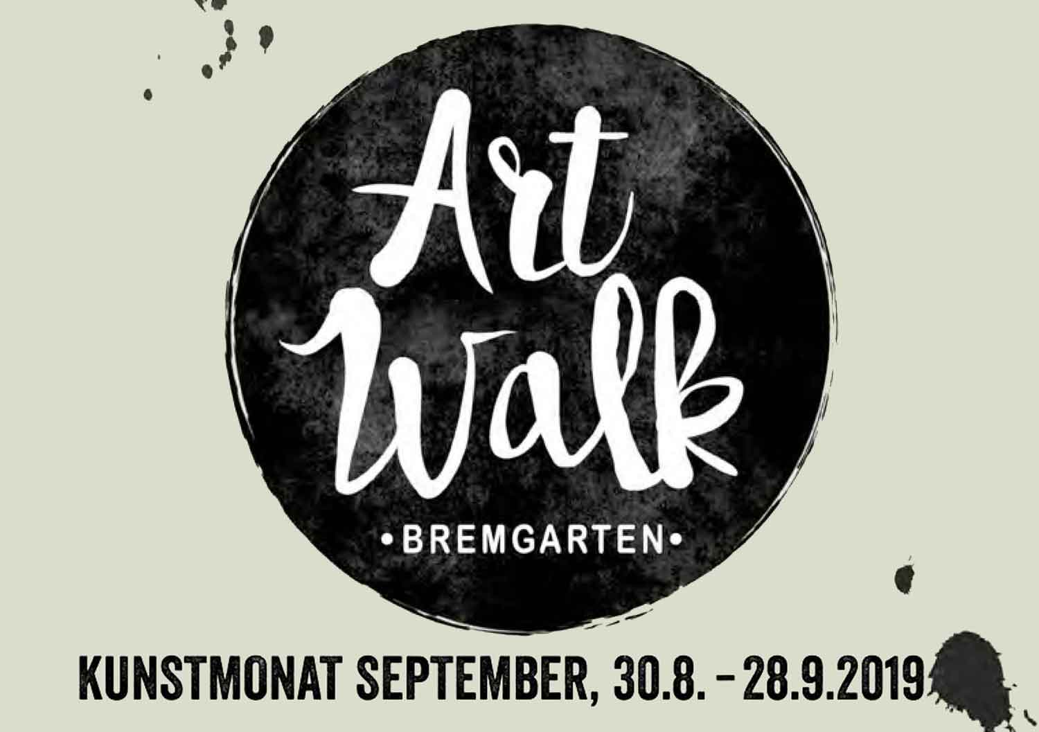 Ein WALK der kunstvollen ART in Bremgarten