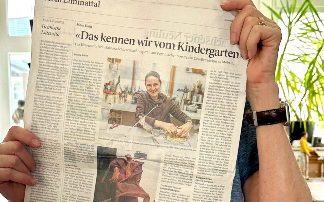 Schöne Worte über meine Leidenschaft in der Limmattaler Zeitung